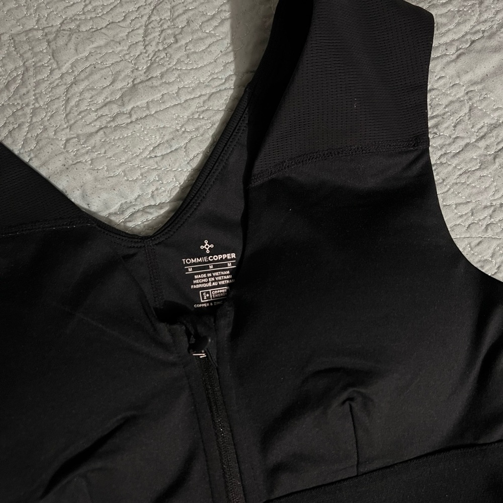 Tommie Copper Black Sports Bra